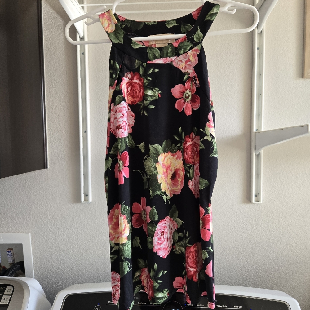 Floral Sleeveless Shirt